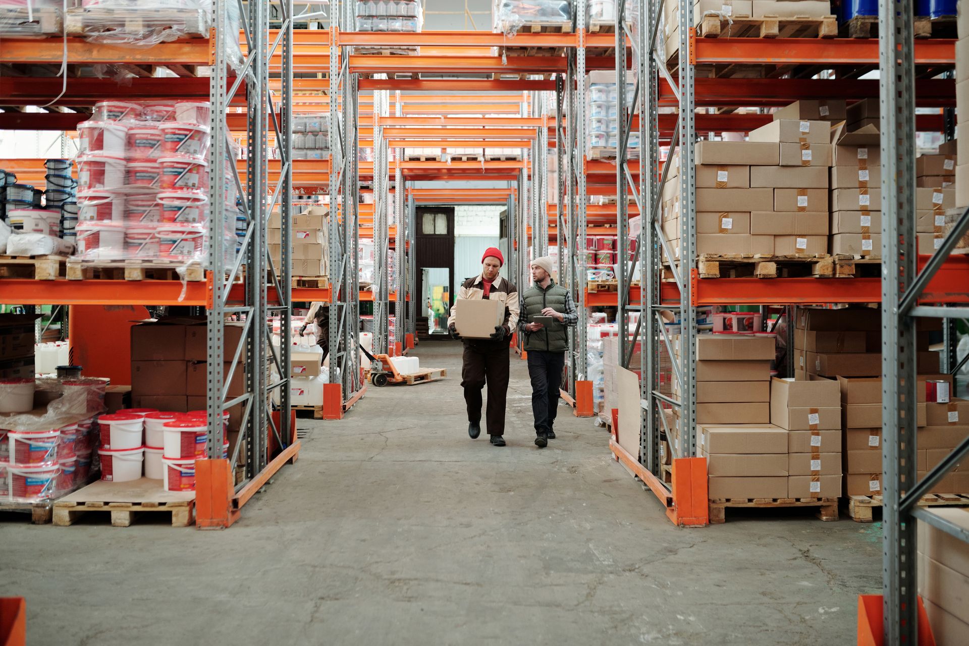 Warehouse packing and order fulfillment